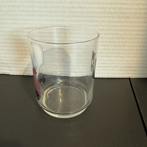 Houston Oilers Football Beverage Drinking Glass Oil Derrick Logo Helmet NFL 8 oz - Picture 4 of 6